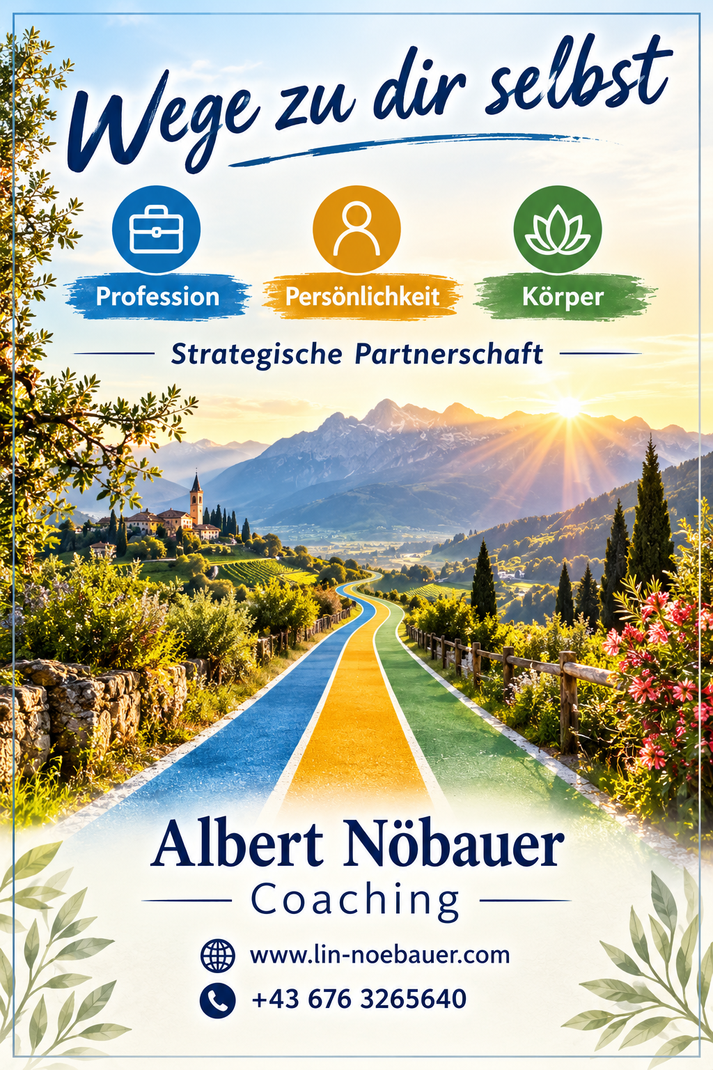 Generiertes Bild: Wege zu dir selbst – Coaching in Südtirol